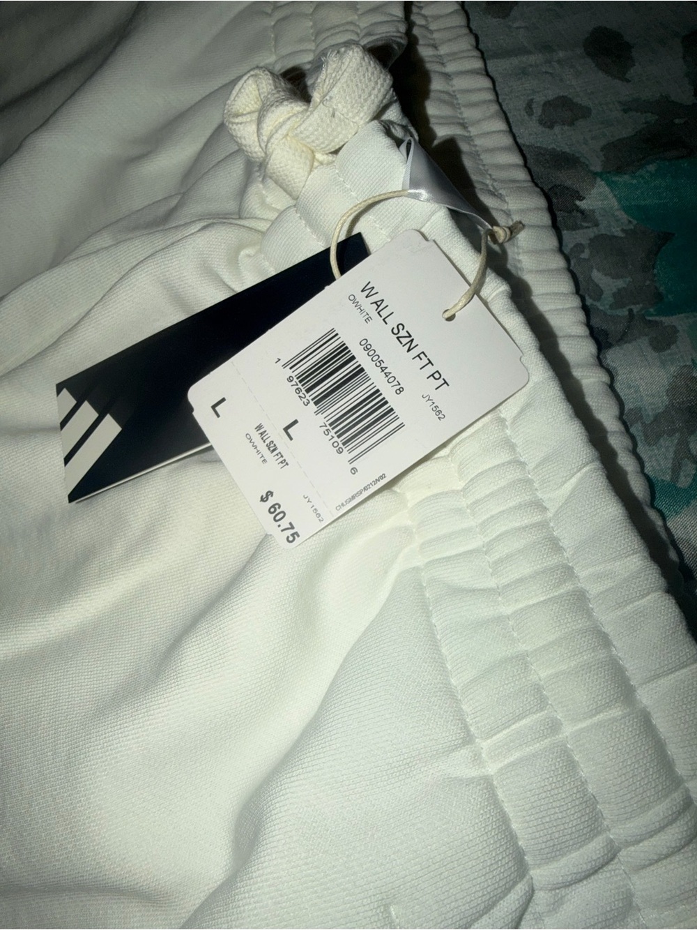 NEW NWT ADIDAS $60.75 OFF WHITE WALL SZN FT PT - Sweatpants/ Pants - Picture 7 of 14